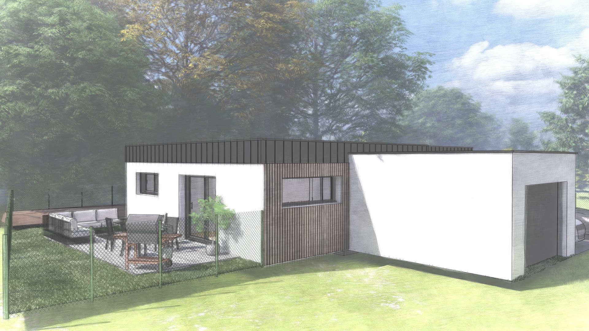 Modelisation maison 3D en morbihan